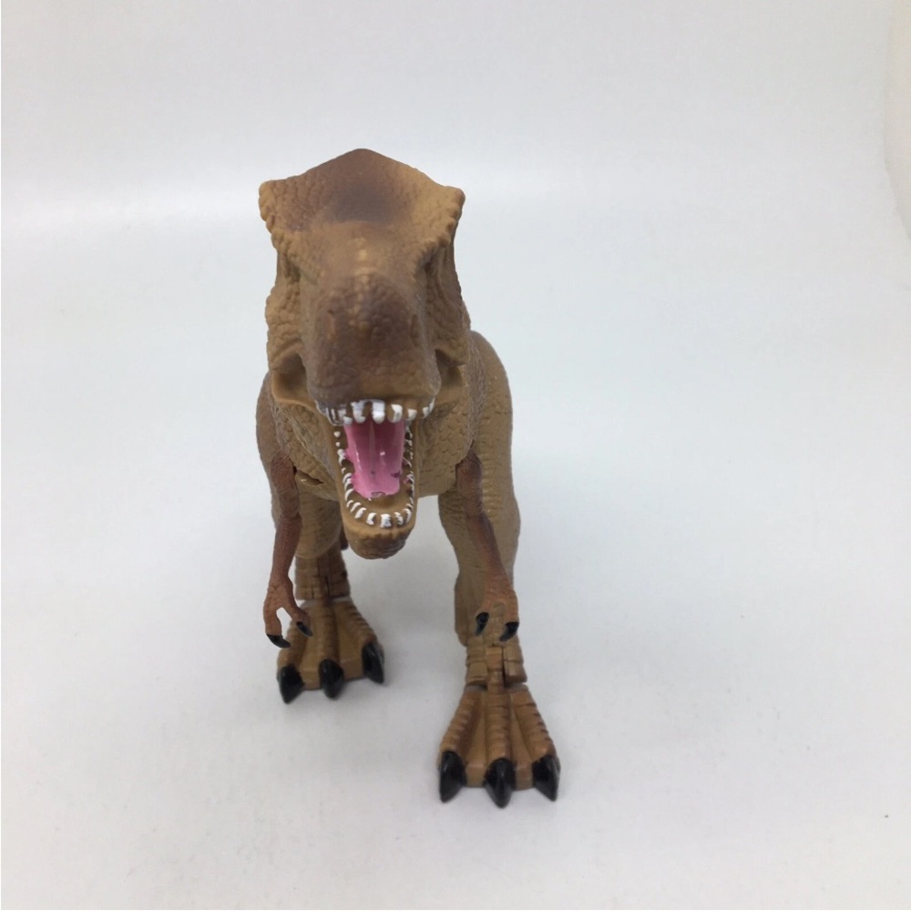 Durable Brown Dinosaur Dog Toy